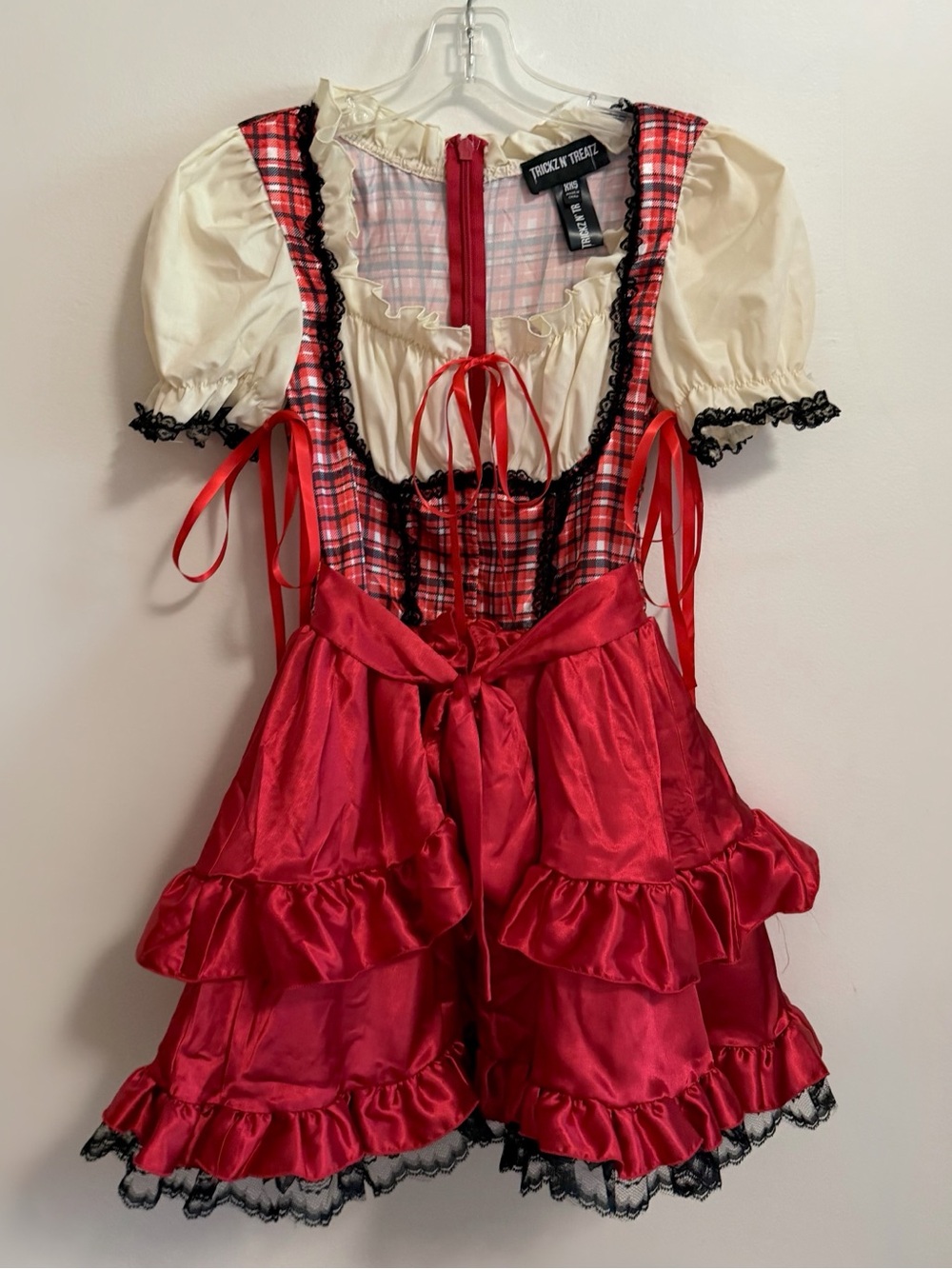 TRICKZ N’ TREATZ / Dolls Kill Women’s Halloween Costume Red Riding Hood Size XXS